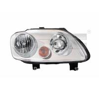 Faro derecha H7/H1 20-0759-25-2 TYC para VW CADDY III Furgoneta/monovolumen