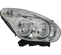 Faro derecha H7/H1 20-12425-05-2 TYC para FIAT OPEL