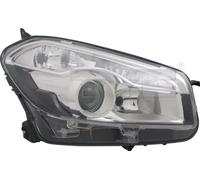 Faro derecha H7/H7 20-12319-05-2 TYC para NISSAN QASHQAI / QASHQAI +2 I