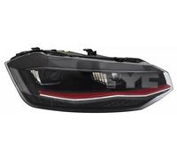 Faro derecha LED 20-19211-16-2 TYC para VW POLO VI