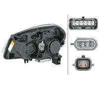 Faro derecha PY21W 1EF 238 042-121 HELLA para NISSAN QASHQAI / QASHQAI +2 I