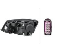 Faro derecha PY21W 1EL 010 551-121 HELLA para VW CADDY III Monospace