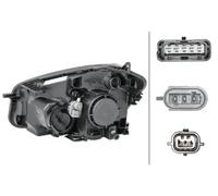 Faro Principal Derecho Xenon D1S/H7 HELLA para Nissan Qashqai de I (J10, NJ10,