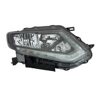 Faro Derecho Con Luz De Día H9 Cristal Claro Para Nissan X-Trail T32_ T32