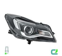 Faro Derecho LED Halógeno FF HELLA Para OPEL INSIGNIA A