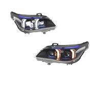 Faro derecho Para BMW Serie 5 E60 2003-2010 Conjuntos De Faros LED Coche Antiniebla DRL Lámpara Señal Giro Freno Faros Delantero Izquierdo