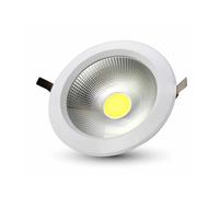 Faro empotrable LED COB 20W 6400K° Cuerpo Blanco 120 lm/W V-TAC