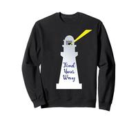 Faro Encuentra tu Camino Guía náutica de Barco de Carga oceánica Sudadera