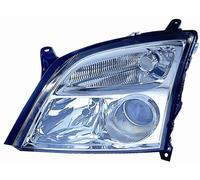 Faro Fanale Delantero Izquierdo Cromado para Opel Vectra C 2002-2005 Parabola