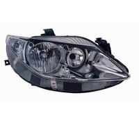 Faro Fanale Delantero Para Seat Ibiza 2008-2012 Parabola Cromada Derecha