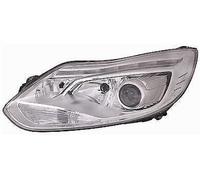Faro Fanale Delantero Xenon Led Para Ford Focus 2011-2013 Cromado Izquierdo