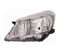 FARO FANALE PROYECTOR DX H4 PRED REG EL TOYOTA YARIS 2011 PARAB CROM BORDO GRI