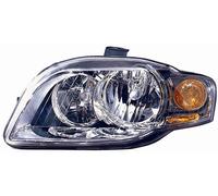 FARO FANALE PROYECTOR DX H7-H7 PRED REG ELEC AUDI A4 10/04>11/07 C/FAN NARANJA