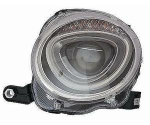 FARO FANALE PROYECTOR DX SUP H7 C/MOTOR EL FIAT 500 2015