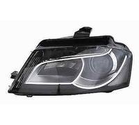 FARO FANALE PROYECTOR DX XENÓN D3S C/MOTOR ELÉCTRICO AUDI A3 2008 PARABOLA NEGRA