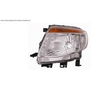 FARO FANALE PROYECTOR IZQUIERDO FORD RANGER 2012-2016 H4 PARAB. CROMADA