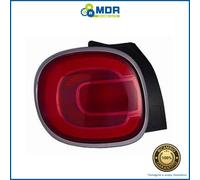 Faro - Faro Trasero Izquierdo Marco Cromo - SX - para fiat 500 L 2012- > 2017- >