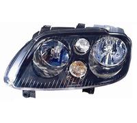 Faro Farola Delantera Para VOLKSWAGEN TOURAN 2003-2006 Parabola Negra Derecha