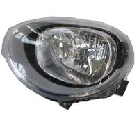 Faro Farola Delantera Superior Para Fiat 500X 2015 Parabola Negra Izquierda