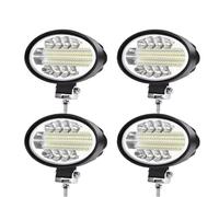 Faro Faros Foco LED Tractor Luz Trabajo Ovalada Lámpara Coche 5 Pulgadas 12V 24V Faro Cabina Todoterreno Grúa Minera Camión Volquete Carretilla Elevadora ATV(4 Piece)