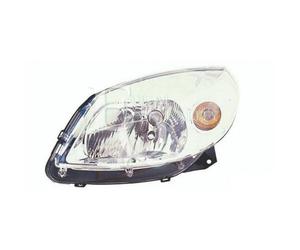 Faro frente derecha para dacia sandero 2008 en mas stepway 2009 en mas cromato