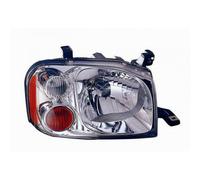 Faro frente derecha para nissan king cab navara 2002 al 2004 eléctrico cromado