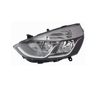 Faro frente izquierda para Renault Clio 2012 en mas con perfiles grises