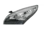 Faro frente izquierdo para Renault megane 2012 al 2014 parábola cromata y negra