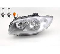 Faro Frontal Apto para BMW 1 E81 E87 09/04- 02/07 Izquierda Con Bombilla