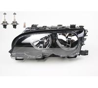 Faro Frontal Apto para BMW 3er E46 04/99- 08/2001 Izquierda Con Bombilla