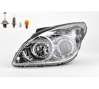 dtv Faros delanteros compatibles con Hyundai i30 10/2007-06/10 H7 H1 izquierdo