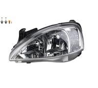 Faro Frontal Apto para Opel Corsa C 09 / 2000-06/03 Izquierda Con Lámpara