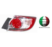 Faro Grupo Óptico Trasero DX S/Portal Exterior Blanco Para Mazda 3 5P 2009