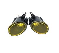 Faro Halógeno Antiniebla Para BMW E46 Serie 3 320i 330i Para M3 Para M5 325i 325XI 330XI 530I Paquete M Luz Parachoques Serie 5 E39 Conjunto Faros Antiniebla Luz Antiniebla(Yellow lens)