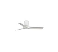Faro Hey Tube Ventilador de techo pequeño de 3 aspas blanco mate
