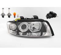 Faro HSW Compatible Con Audi A4 8E 11/00- 11/04 Derecho Con Motor De Ajuste