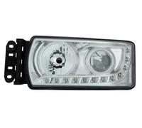 Faro izquierda D1S/H7 663-1110L-LDHE ABAKUS para IVECO STRALIS II