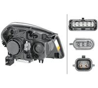 HELLA 1EF 238 042-111 Halógena/Xenón-Faro principal ECE - para circulación por la derecha - Delante, izquierda