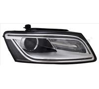 Faro izquierda D3S (lámpara de descarga de gases) 20-16806-16-2 TYC para AUDI Q5