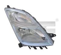 Faro izquierda H4 20-11186-05-2 TYC para TOYOTA PRIUS Liftback