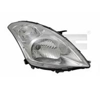 Faro izquierda H4 20-12430-05-2 TYC para SUZUKI SWIFT IV