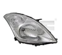 Faro izquierda H4 20-12430-15-2 TYC para SUZUKI SWIFT IV