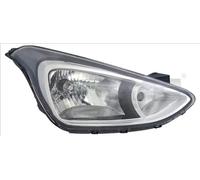 Faro izquierda H4 20-14606-05-2 TYC para HYUNDAI i10 II