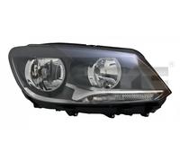 Faro izquierda H7 20-12476-05-2 TYC para VW TOURAN CADDY III Monospace