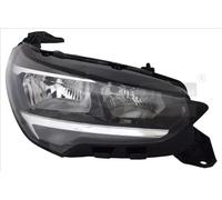 Faro izquierda H7 20-19140-05-2 TYC para OPEL CORSA F