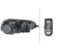 Faro izquierda H7/H7 1EG 247 007-411 HELLA para VW GOLF V