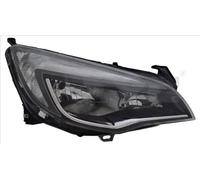 Faro izquierda H7/H7 20-16976-05-2 TYC para OPEL ASTRA J Sports Tourer ASTRA J