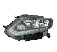 Faro Izquierdo Con Luz Diurna H9 Transparente para Nissan X-Trail T32 _ T32