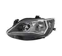 Faro Izquierdo H7 / Transparente Cromo para Seat Ibiza IV Coupé Deportivo 6J1