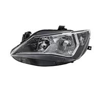Faro Izquierdo H7 / Transparente Cromo para Seat Ibiza IV Coupé Deportivo 6J1